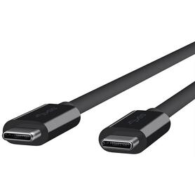 Kabel USB BELKIN F2CU049BT2M-BLK do monitora, USB-C - USB-C, 5Gbps, 2m, czarmy