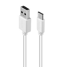 Kabel USB 2.0 Acme CB1041W A/M - C/M, 1m, biały