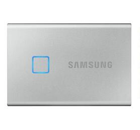 Dysk SSD zewnętrzny USB Samsung SSD T7 500GB Portable Touch (1050/1000 MB/s) USB 3.1 Silver