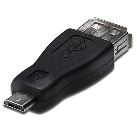 Adapter Akyga AK-AD-08 USB 2.0 A(F) - microUSB B(M) (1)