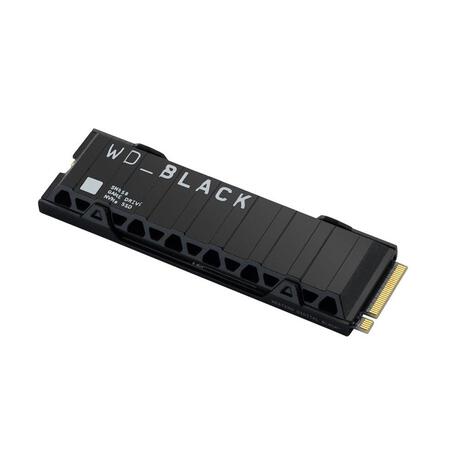 Dysk SSD WD Black SN850 2TB M.2 2280 PCIe NVMe (7000/5100 MB/s) WDS200T1XHE z radiatorem (1)