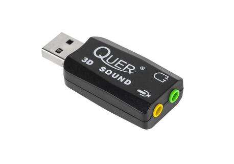 Karta dźwiękowa Quer USB 5.1 (1)