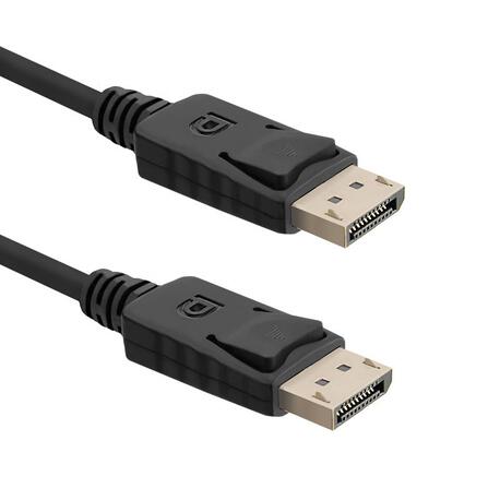 Kabel DisplayPort v1.2 Qoltec męski DisplayPort v1.2 męski 4Kx2K 3m (1)
