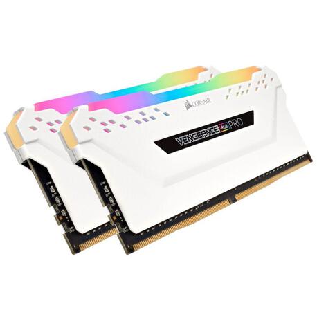 Pamięć DDR4 Corsair Vengeance RGB PRO 16GB (2x8GB) 3200MHz CL16 1,35V White (1)