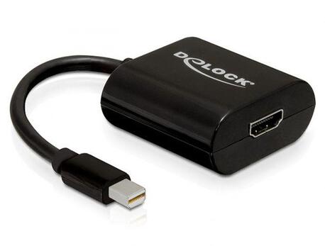 Adapter Delock DisplayPort Mini(M)->HDMI(F) 0,18m (1)