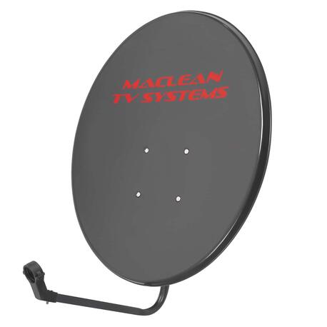 Antena satelitarna Maclean TV System MCTV-929 stal fosforowana, grafit, 90cm (1)