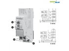Automat schodowy GreenBlue GB114 na szynę DIN regulacja 30s-10m max 2300 W (5)